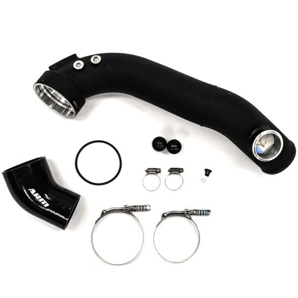 E60 535i N54 CHARGE PIPE - TiAL Flange