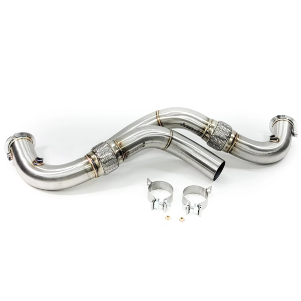 BMW 650i N63 / N63TU 3" Catless Downpipes