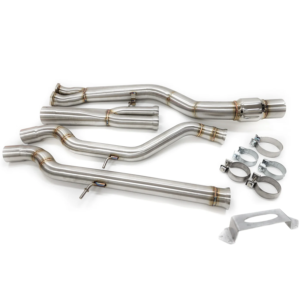 BMW S55 MIDPIPE UPGRADE - 3.5" RESONATED