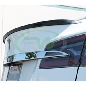Tesla Model S Carbon Fiber Trunk Spoiler