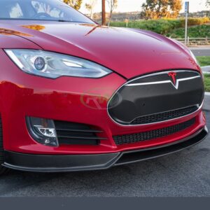 Tesla Model S Carbon Fiber Front Lip Spoiler