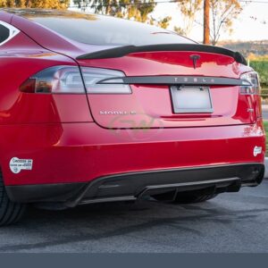 Tesla Model S Carbon Fiber Rear Diffuser