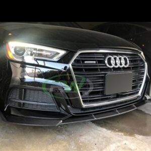 Audi 8v A3 S-Line/S3 Facelift Carbon Fiber Front Lip