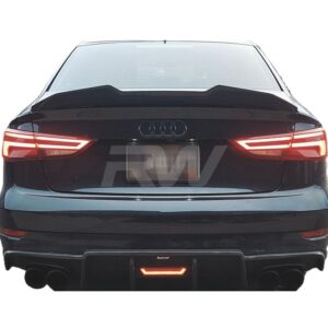Audi 8V A3/S3/RS3 Carbon Fiber GTX Trunk Spoiler