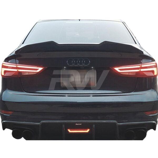 Audi 8V A3/S3/RS3 Carbon Fiber GTX Trunk Spoiler