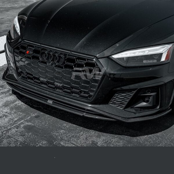 Audi A5 S-Line S5 Carbon Fiber Front Lip Spoiler