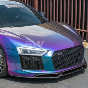 Audi R8 4S Carbon Fiber Front Lip Spoiler