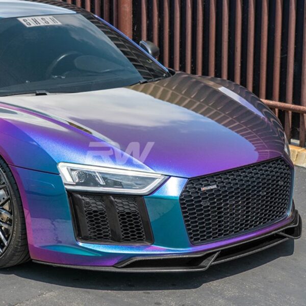 Audi R8 4S Carbon Fiber Front Lip Spoiler