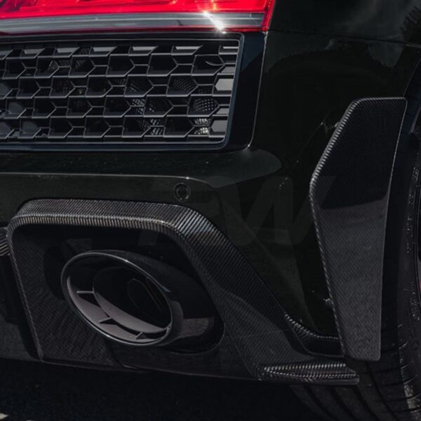 Audi R8 Facelift Carbon Fiber Rear Splitters 2019+