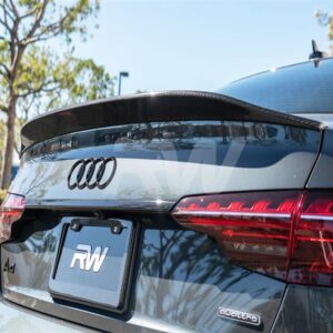 Audi B9 A4 S4 Carbon Fiber Trunk Spoiler