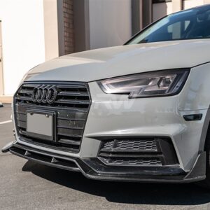 Audi S4 A4 S Line 17-19 DTM Carbon Fiber Front Lip