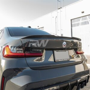 BMW G20 G80 M Style Carbon Fiber Trunk Spoiler