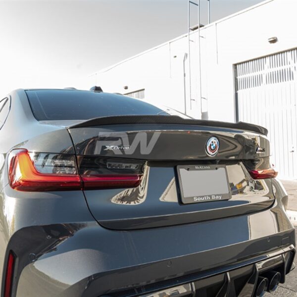 BMW G20 G80 M Style Carbon Fiber Trunk Spoiler