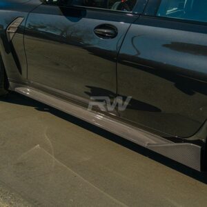BMW G82/G83 M4 Performance Style CF Side Skirt Extensions