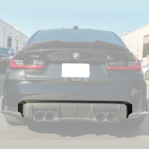 BMW G8X M3 M4 Carbon Fiber Outer Diffuser Trim