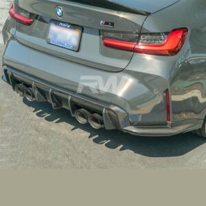 BMW G80 M3 OEM Style Carbon Fiber Diffuser