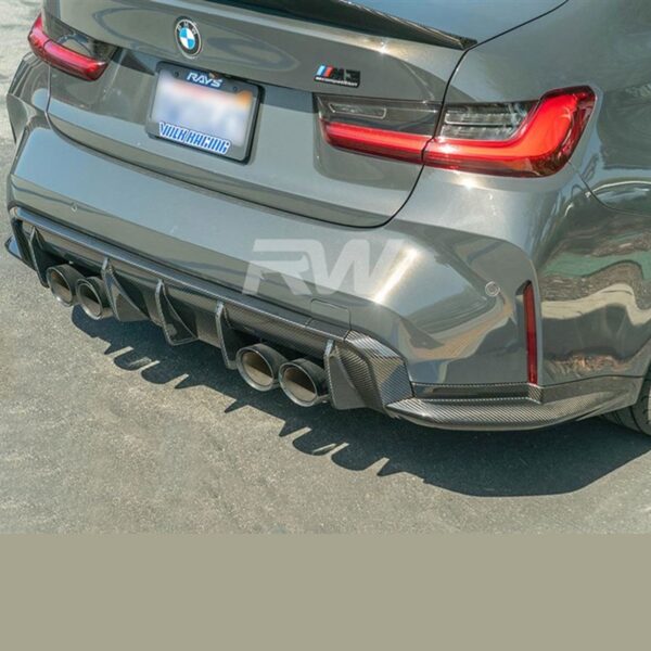 BMW G80 M3 OEM Style Carbon Fiber Diffuser