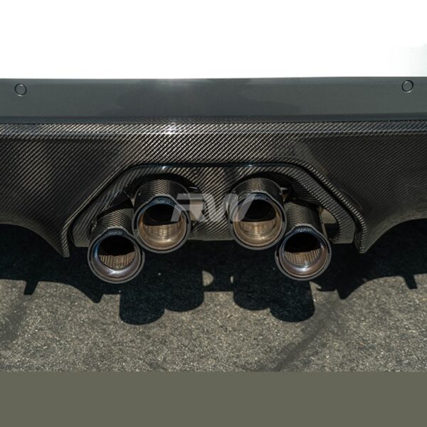 BMW G8X M3 M4 Performance Style CF Exhaust Cover