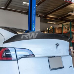 Tesla Model Y DTM Carbon Fiber Trunk Spoiler