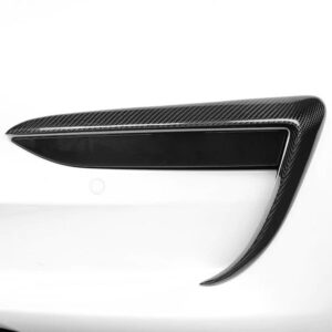 Tesla Model 3 Carbon Fiber Front Bumper Trims