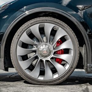 Tesla Model Y Carbon Fiber Wheel Arches