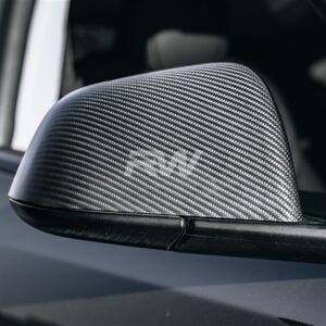 Tesla Model Y Carbon Fiber Mirror Covers