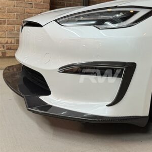 Tesla Model S Facelift CF Front Upper Splitters