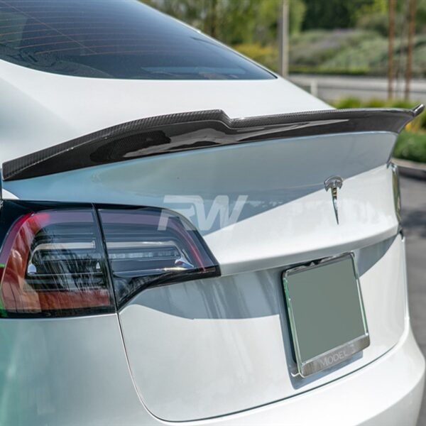 Tesla Model 3 Carbon Fiber DTM Trunk Spoiler