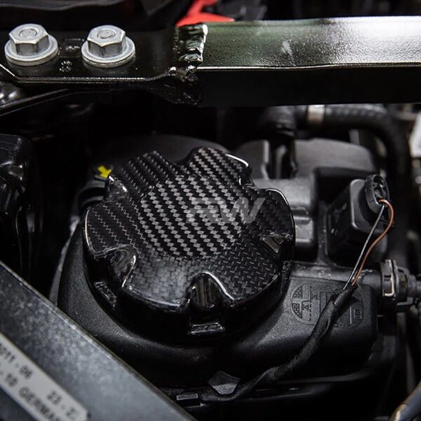 BMW Carbon Fiber Coolant Tank Cap Cover