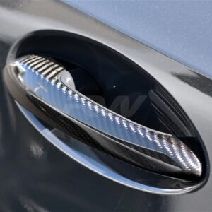 BMW Carbon Fiber Door Handle Trim Set