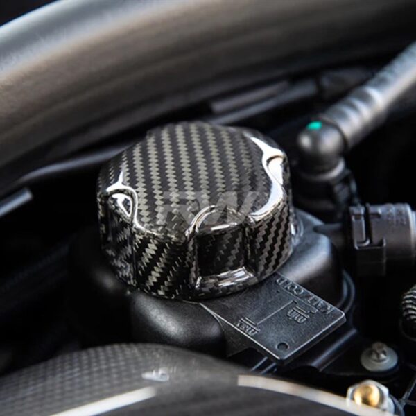BMW Carbon Fiber Charge Cooler Tank Cap Cover
