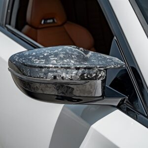 BMW G8X Forged Carbon Mirror Cap Replacements