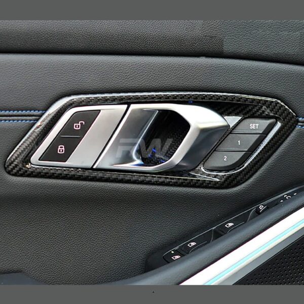 BMW G80 M3 Carbon Fiber Door Handle Trims