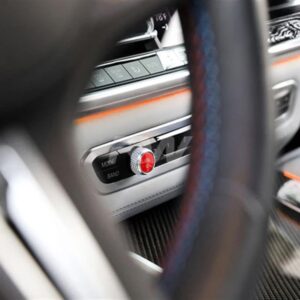 BMW Red Audio Volume Button
