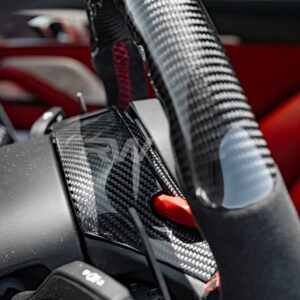 BMW Carbon Fiber Steering Wheel Top Cover